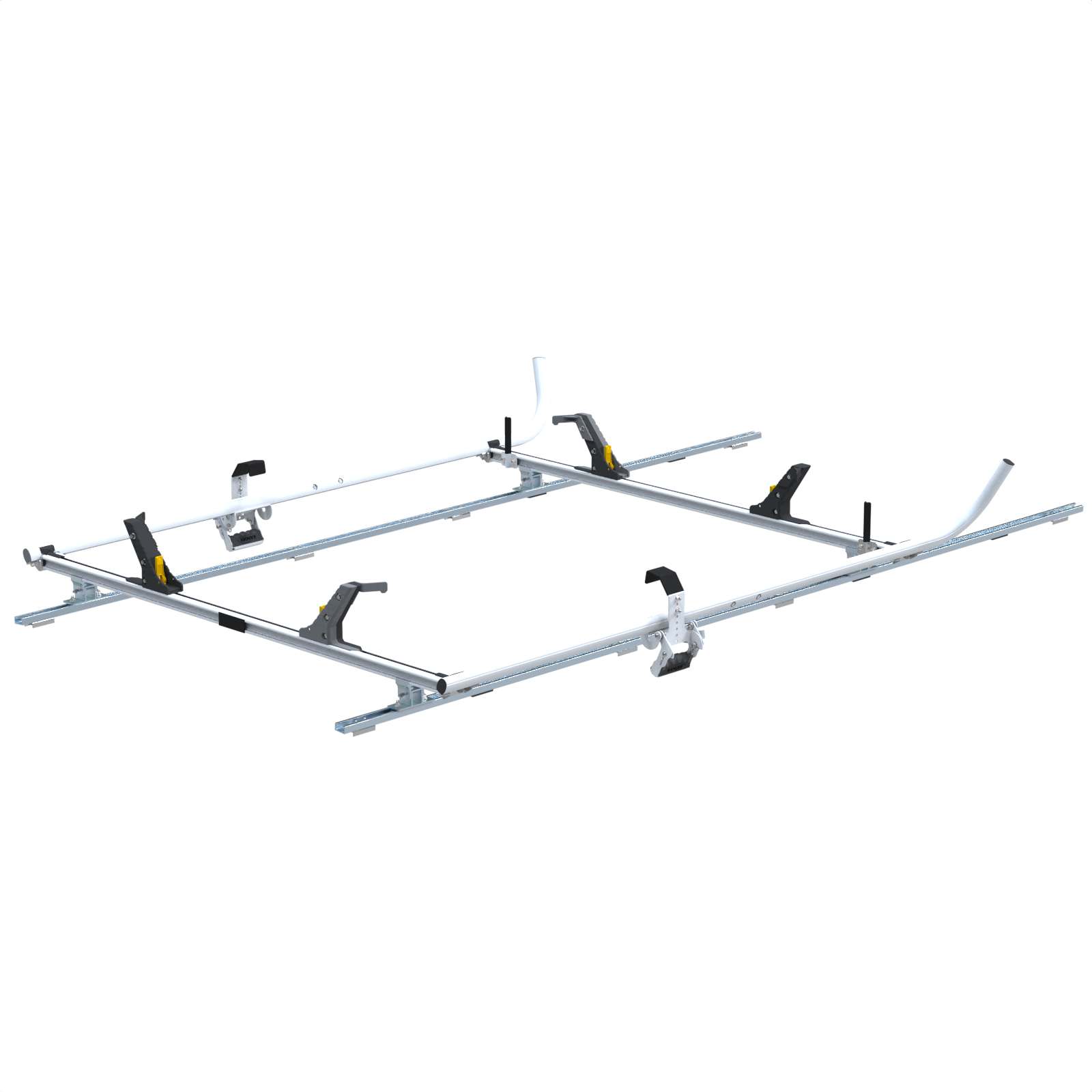 Double Clamp Ladder Rack For RAM ProMaster LWB, 2 Bar System - 1630-PHL