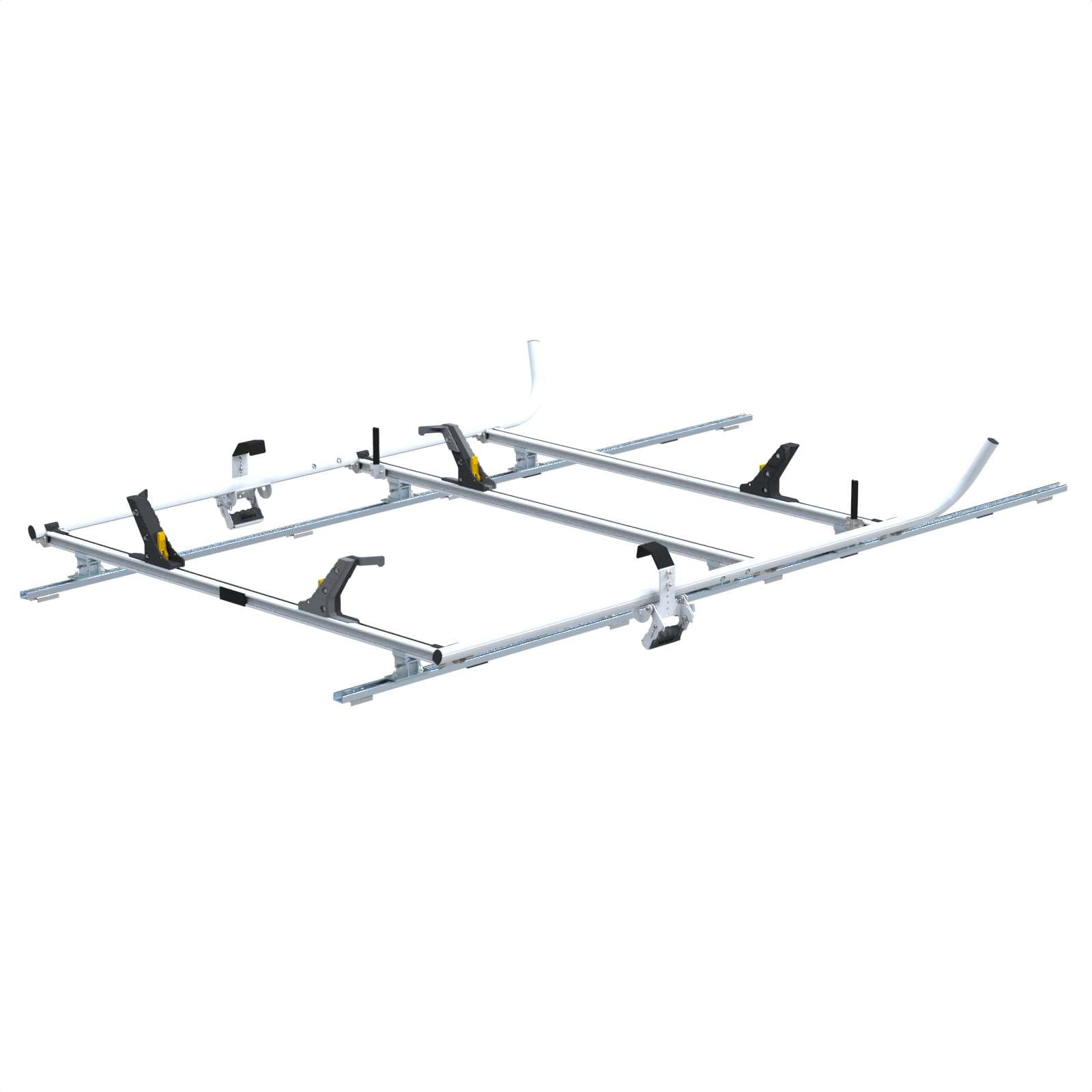 Double Clamp Ladder Rack For RAM ProMaster LWB, 3 Bar System - 1630-PHL3