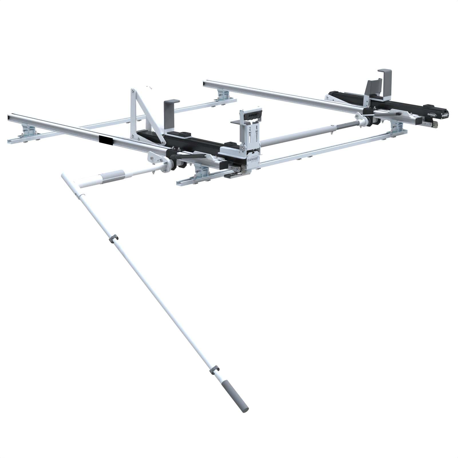 Max Rack 2.0 Drop Down Ladder Rack, Single Side, Nissan NV High Roof - 1870-NH