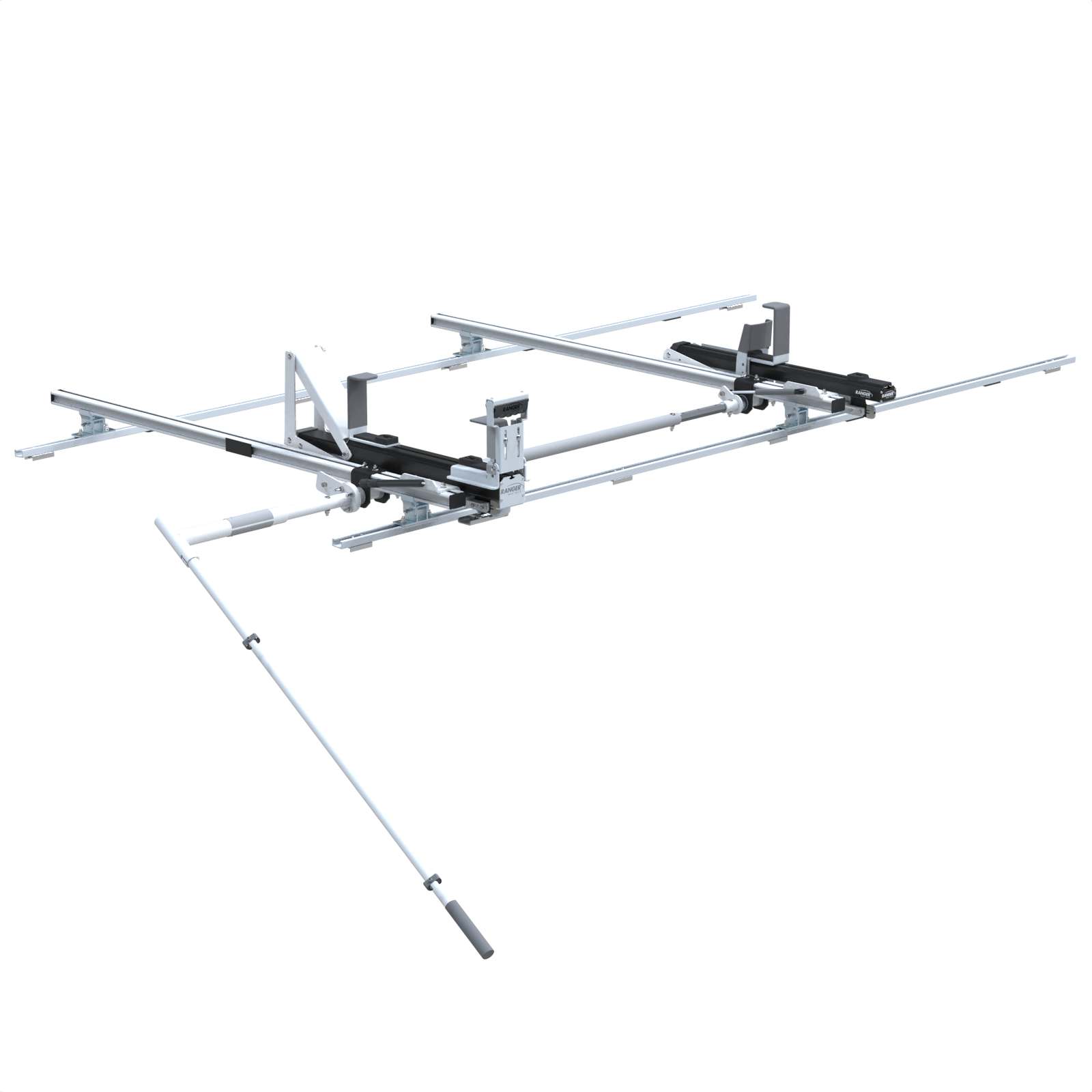 Max Rack 2.0 Drop Down Ladder Rack, Single Side, RAM ProMaster HR LWB - 1870-PHL