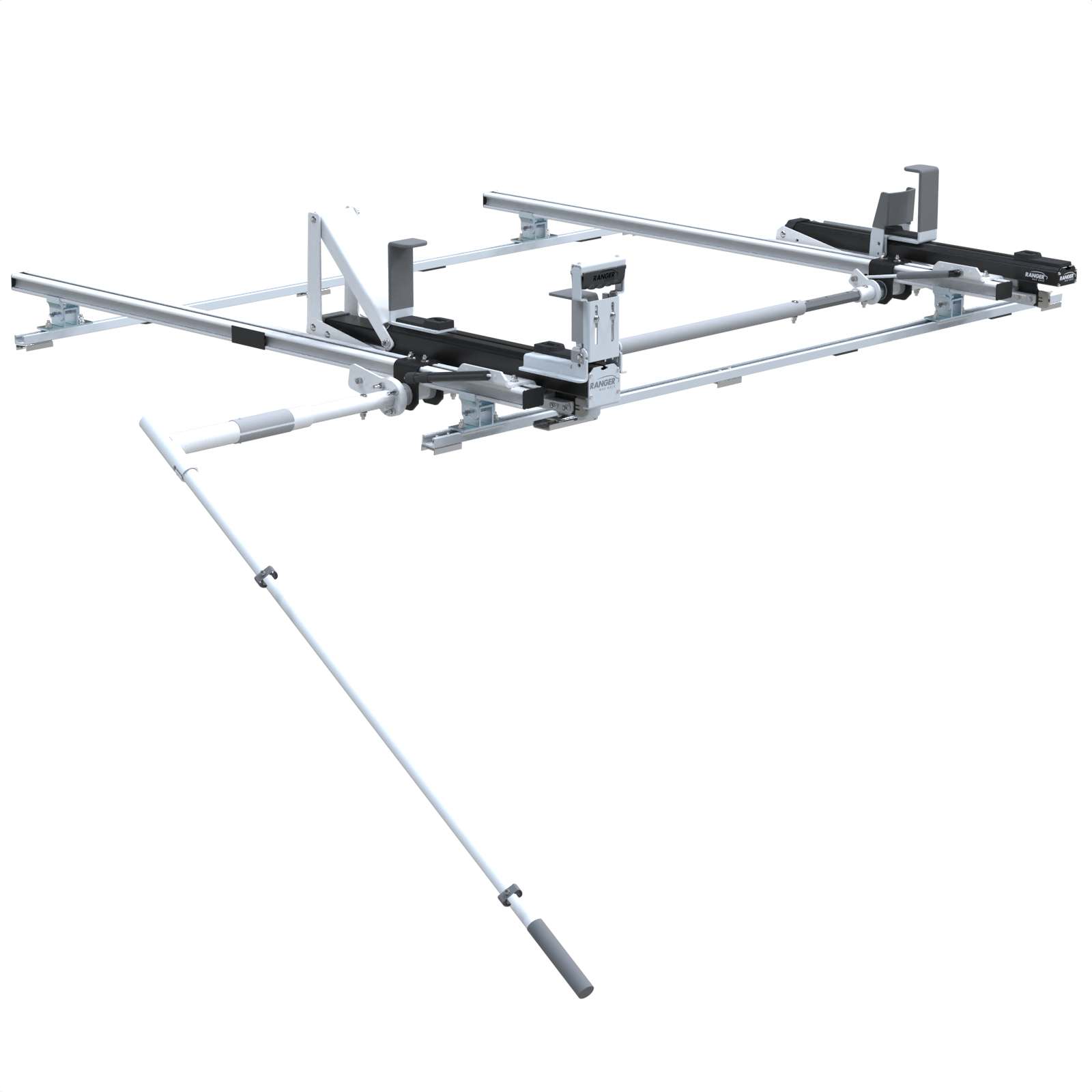 Max Rack 2.0 Drop Down Ladder Rack, Single Side, RAM ProMaster LR SWB - 1870-PHS