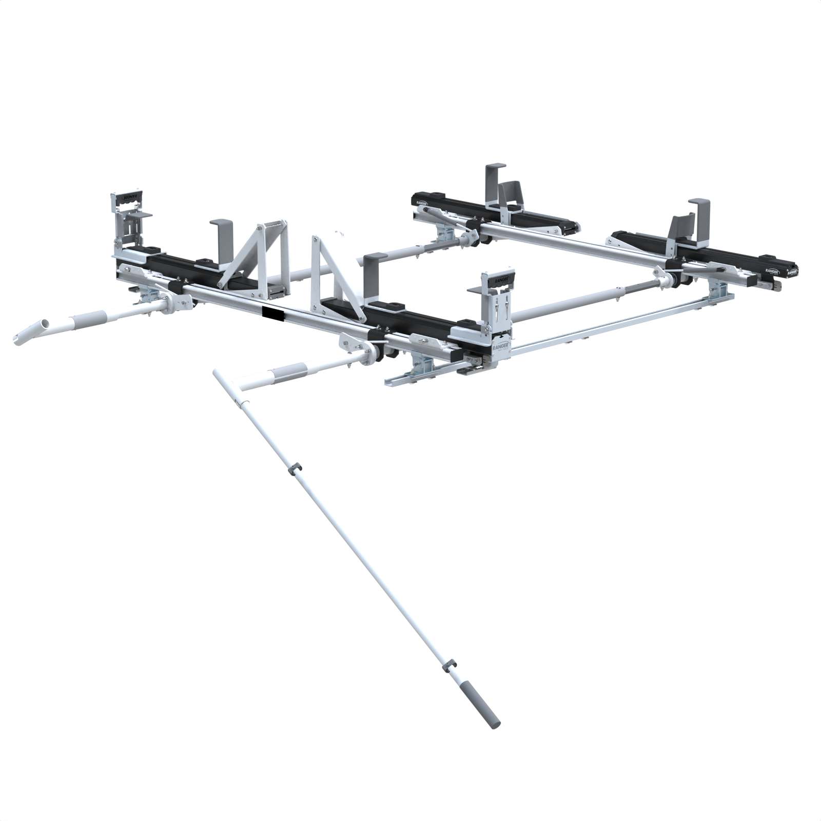 Max Rack 2.0 Drop Down Ladder Rack, Double Side Nissan NV High Roof - 1880-NH