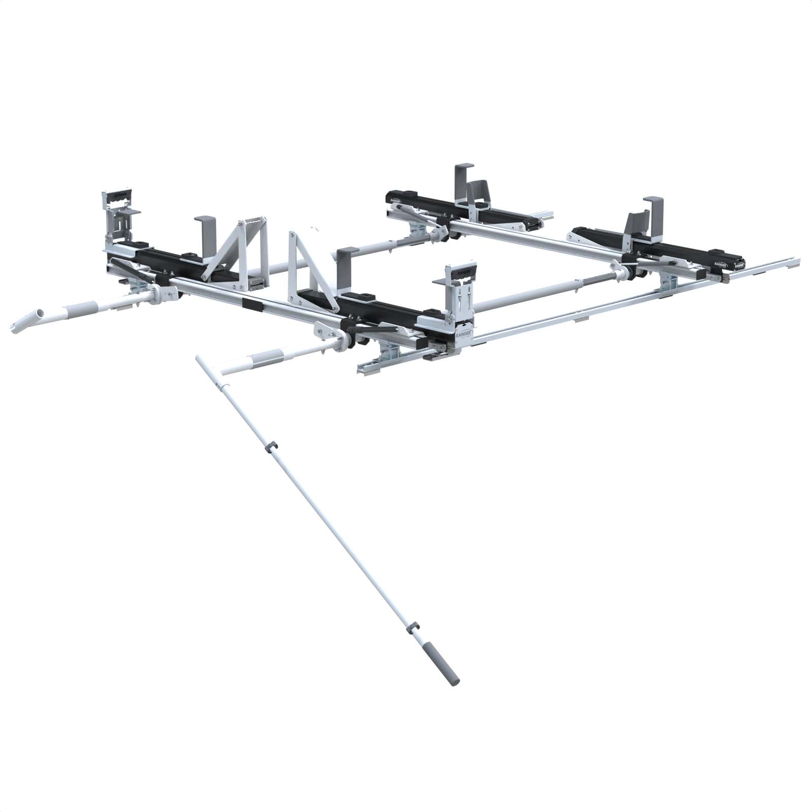 Max Rack 2.0 Drop Down Ladder Rack, Double Side RAM ProMaster LR/HR MWB - 1880-PHM
