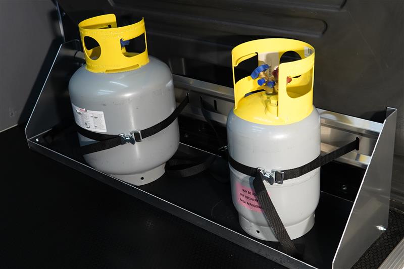 Refrigerant Rack For HVAC Vans, Horizontal - 6020 - Image 2