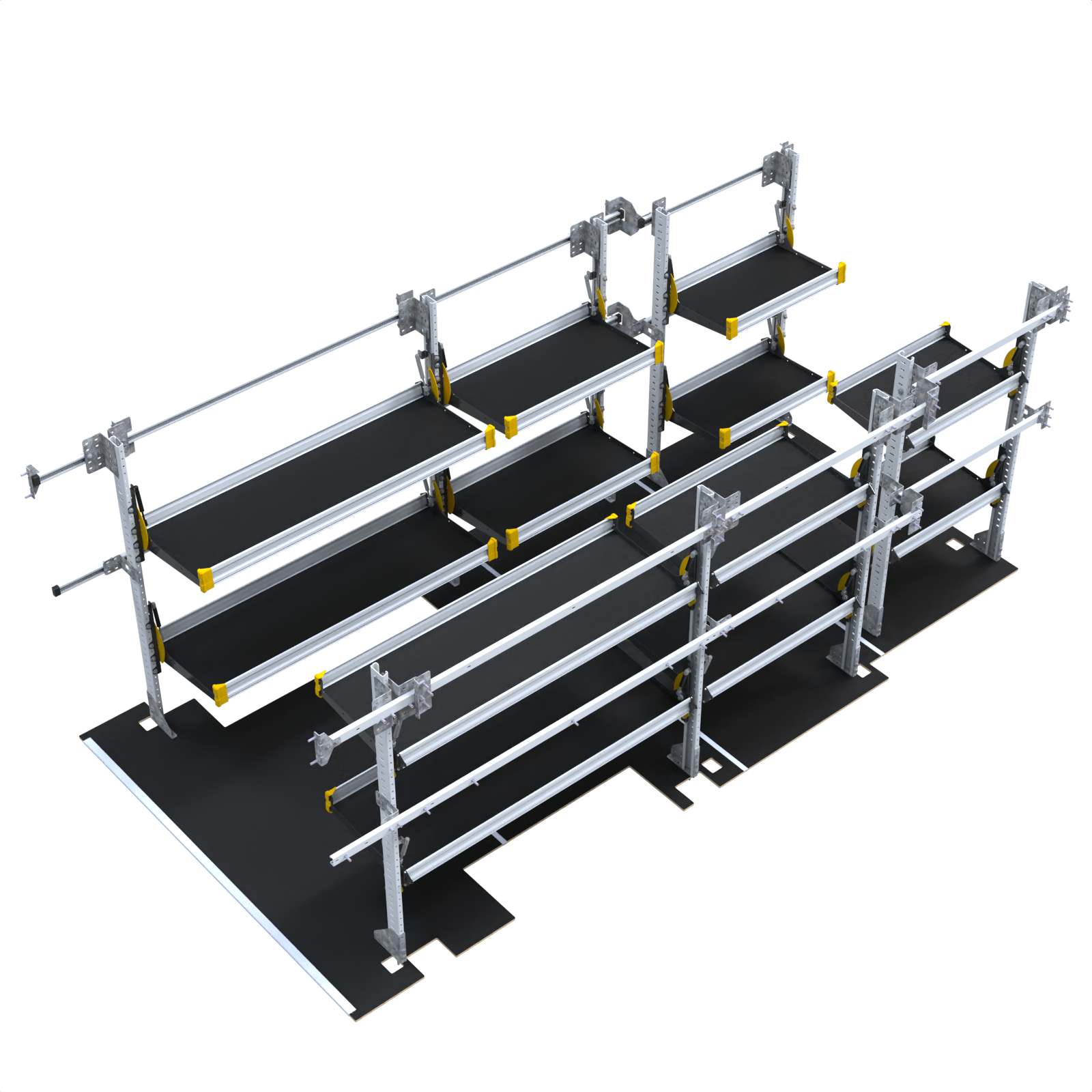 Delivery Package, Chevrolet BrightDrop 600, Includes E-Floor & Mounting Tracks - BZL-19