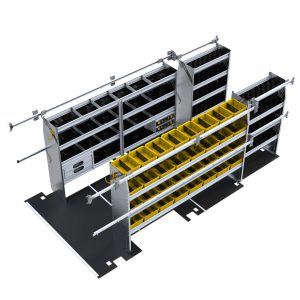 Aluminum Package, Chevrolet BrightDrop 600, Includes E-Floor & Mounting Tracks - BZL-27
