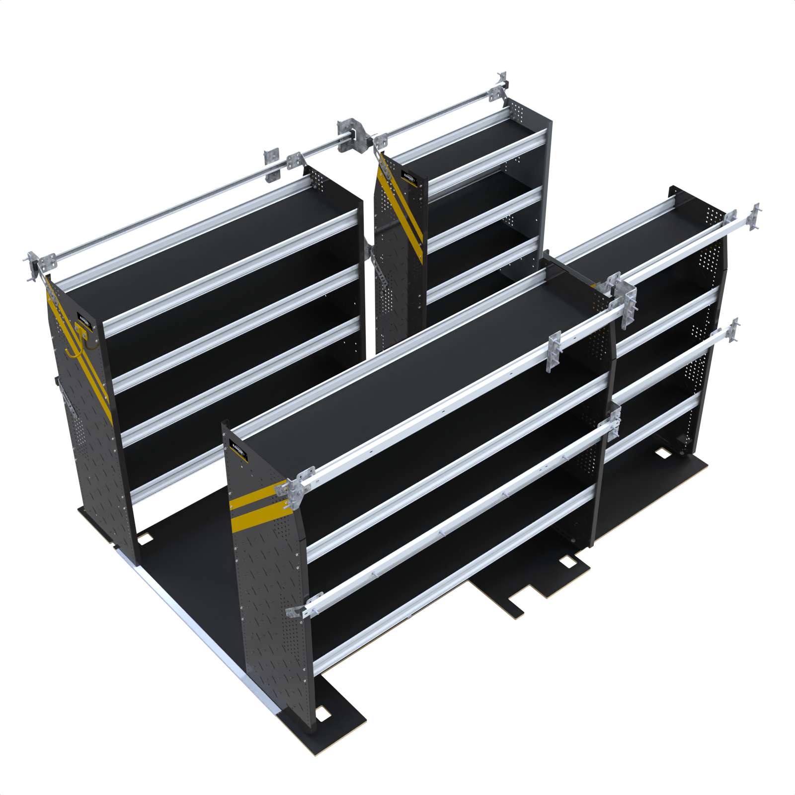 Contractor Package, Chevrolet BrightDrop 400, Includes E-Floor & Mounting Tracks - BZS-10