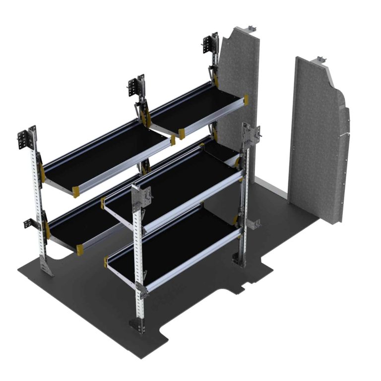 Delivery Van Shelving Package, Ford Transit Med Roof, 130&rdquo; WB - FTR-19