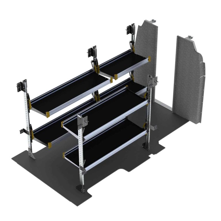 Delivery Van Shelving Package, Ford Transit Med Roof, 148&rdquo; WB - FTM-19
