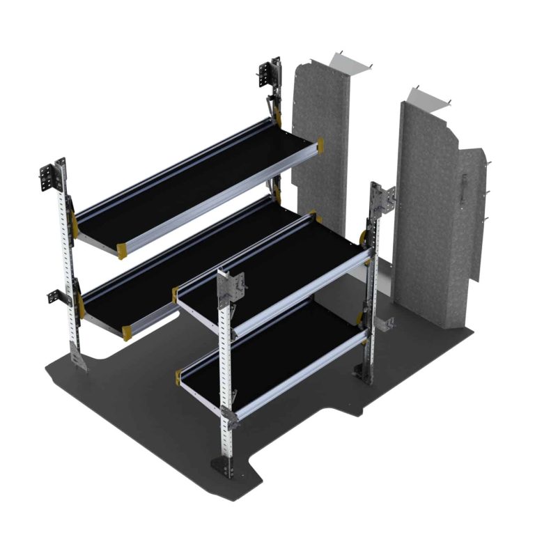 Delivery Van Shelving Package, RAM ProMaster, 118&rdquo; / 136&rdquo; WB - RPS-19