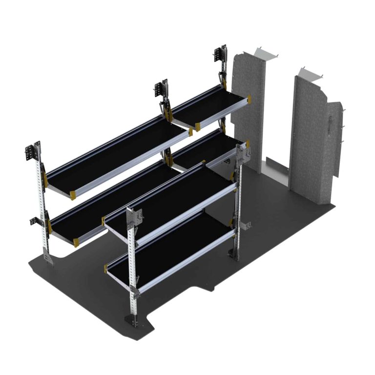 Delivery Van Shelving Package, RAM ProMaster, 159&rdquo; WB - RPL-19