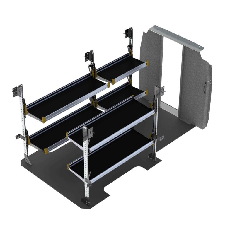 Delivery Van Shelving Package, Mercedes Sprinter, 144&rdquo; WB - DLS-19