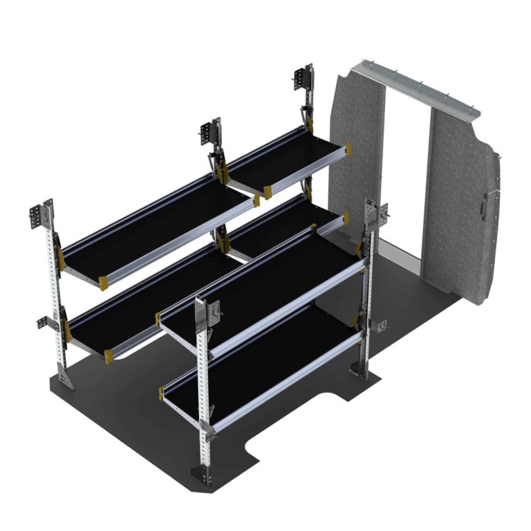 Delivery Van Shelving Package, Mercedes Sprinter, 144&rdquo; WB - DLS-19