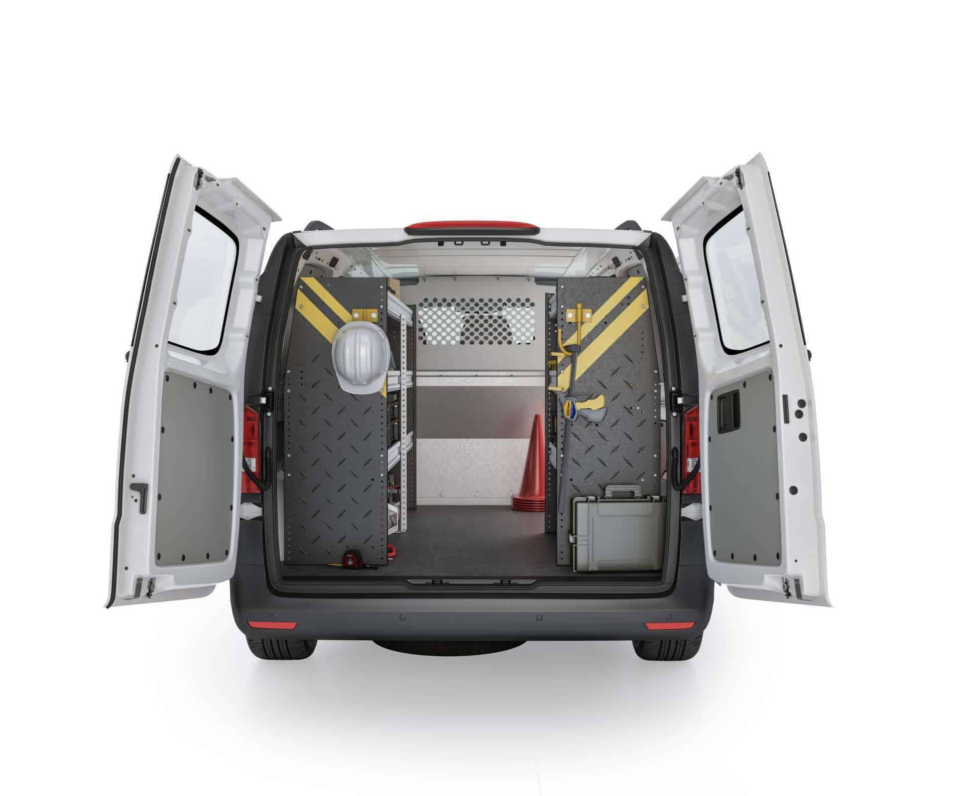 Mercedes Metris MML 16 Installed Rear View
