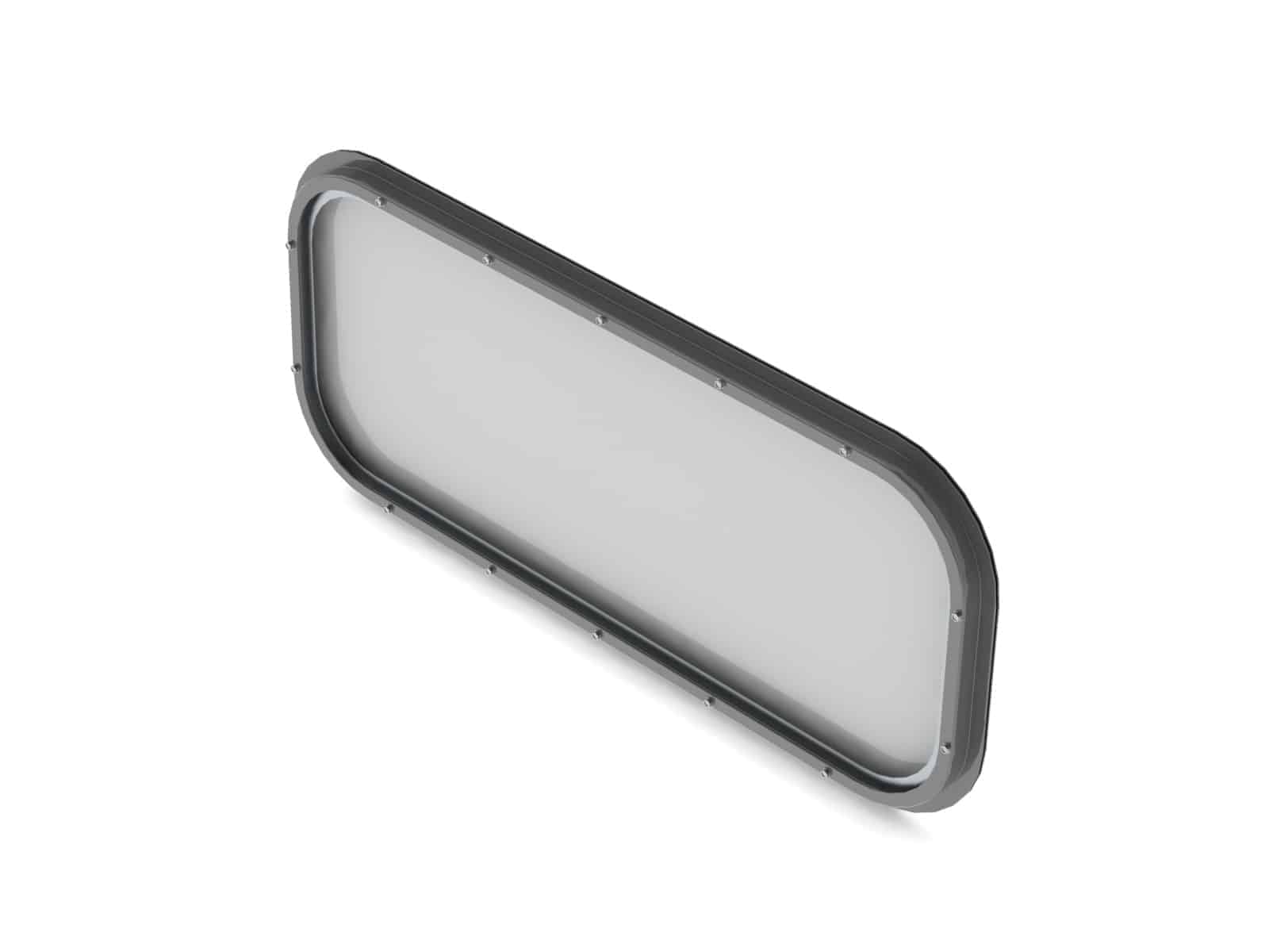 Van Partition Window with Frame - 3024