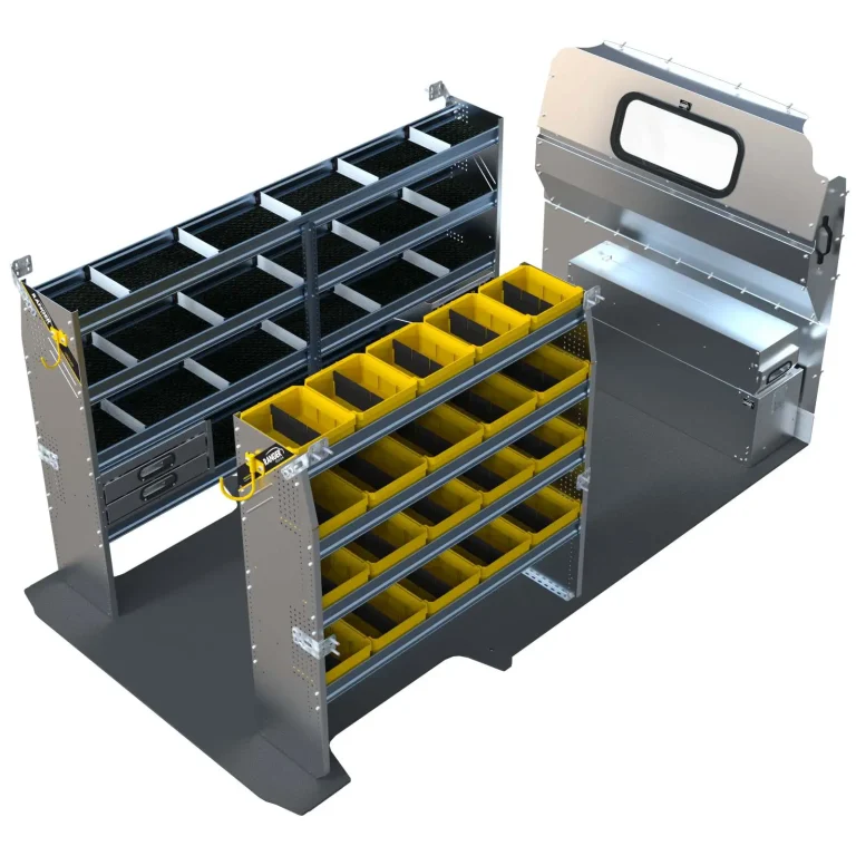 Aluminum Van Shelving Package, RAM ProMaster, 159&rdquo; WB - RPL-27