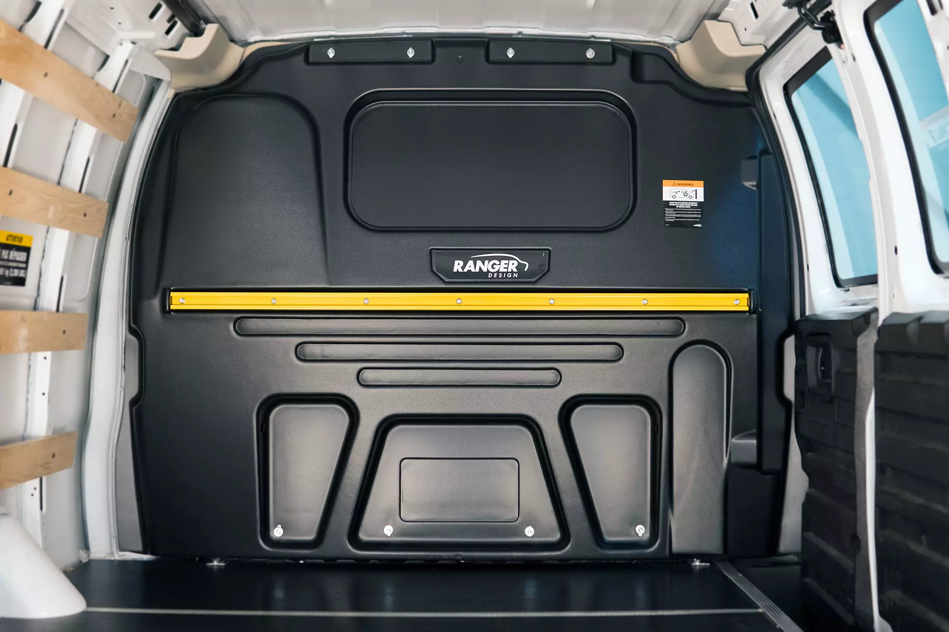 GM Savana/Express Contoured Van Partition, Composite - 3310-GS, Photo 1