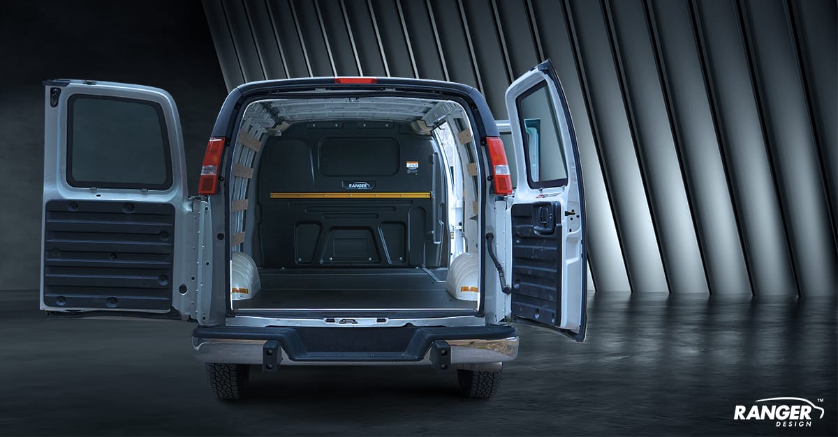 GM Savana/Express Contoured Van Partition, 1-Piece Composite - 3310-GS - Photo 2