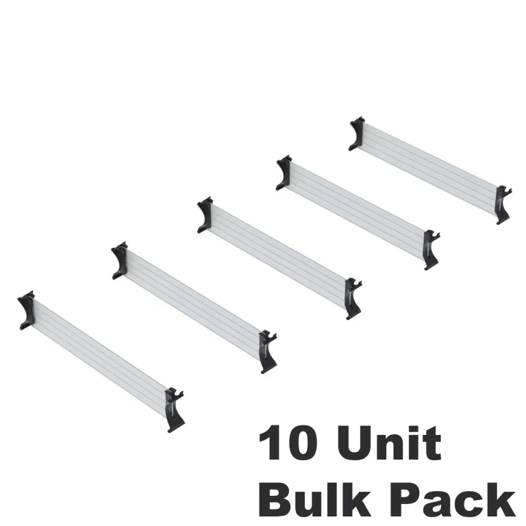 Van Shelving Set of 5 Dividers with Clips, 16" depth, 10 Bulk Pack - 62-UDR16x10