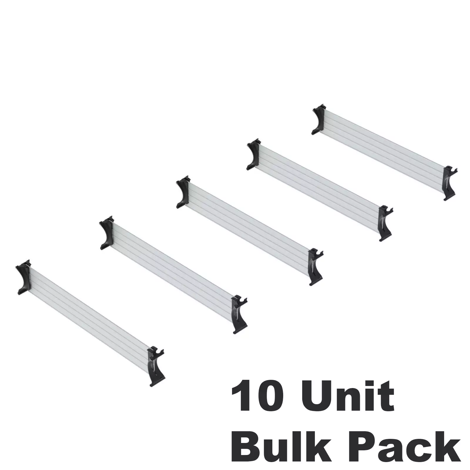 Van Shelving Set of 5 Dividers with Clips, 16" depth, 10 Bulk Pack - 62-UDR16x10